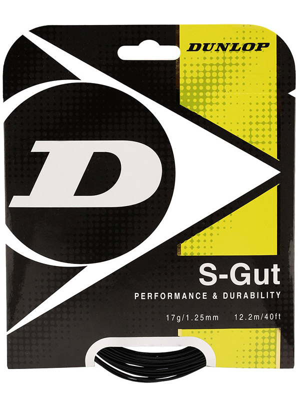 Dunlop S-Gut w/Dyna-Tec 17g (Black)