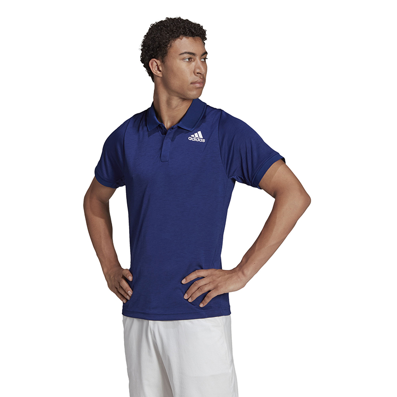adidas Tennis Freelift Polo (M) (Blue) - USTA Pro Shop هدية لسيارة جديدة