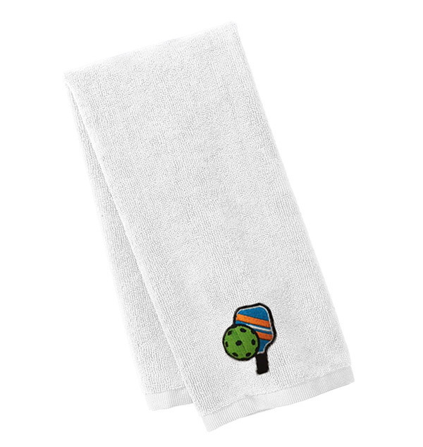 Pickleball Sport Towel (White)