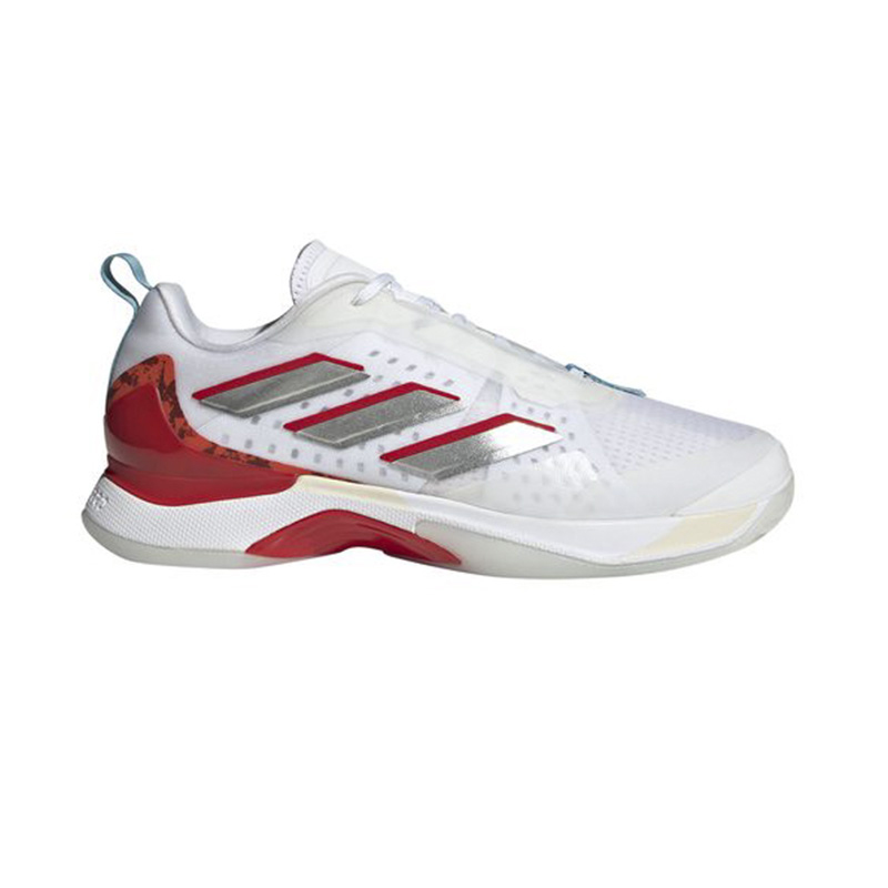 unir censura atravesar adidas Avacourt (W) (White/Red) - USTA Pro Shop