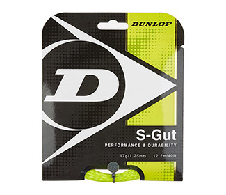 Dunlop S-Gut w/Dyna-Tec 17g (Yellow)