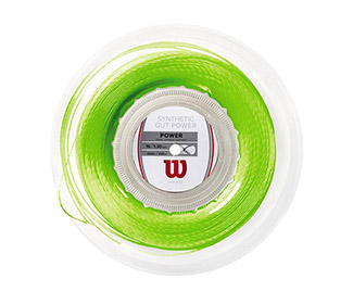 Wilson Synthetic Gut Power 16g Reel 660' (Lime Green)