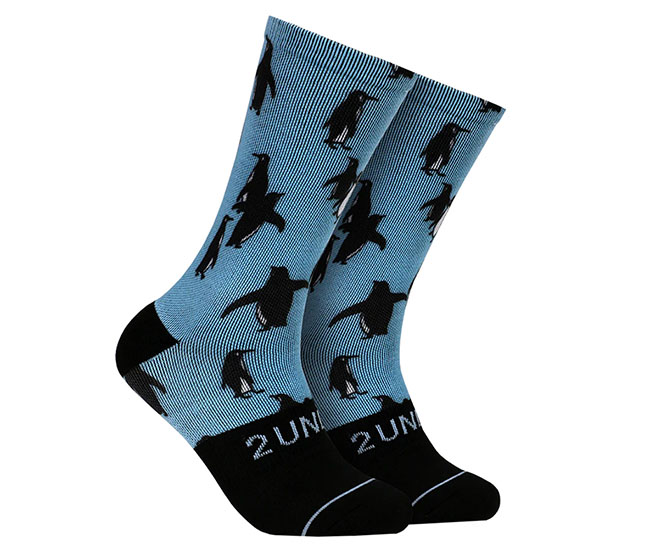 2UNDR Flex Crew Sock (Penguins)