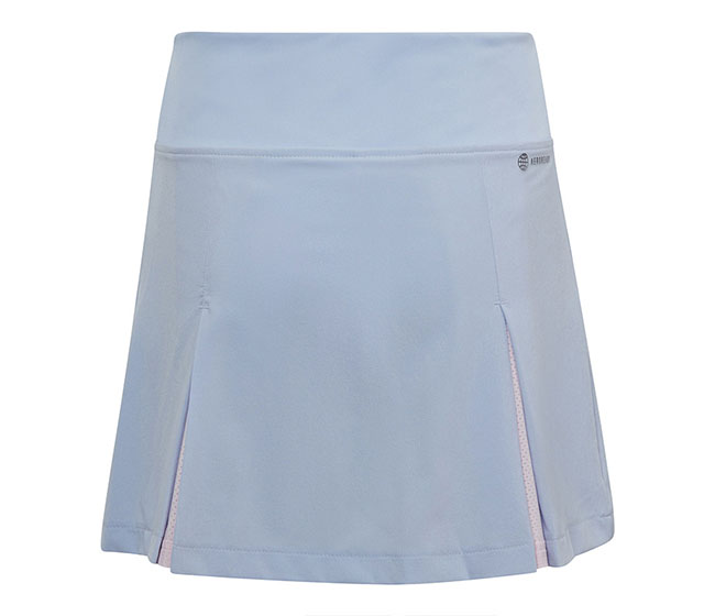 adidas Girls Club Pleated Skirt (Blue Dawn)