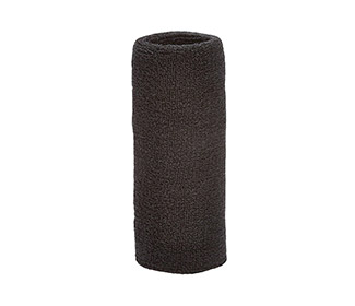 Tourna Wrist Towel 6" (1X) (Black)