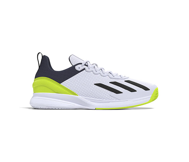 adidas CourtFlash Speed (M) (White/Yellow)