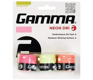 Gamma Neon Dri Overgrip (3x)