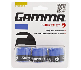 Gamma Supreme Overgrip (3x) (Blue)