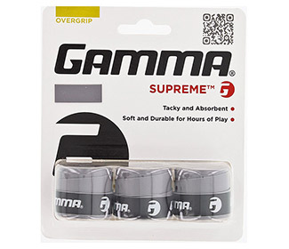 Gamma Supreme Overgrip (3x) (Grey)