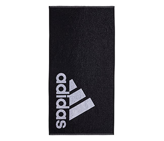 adidas Sport Towel (16.5" x 39") (Black)