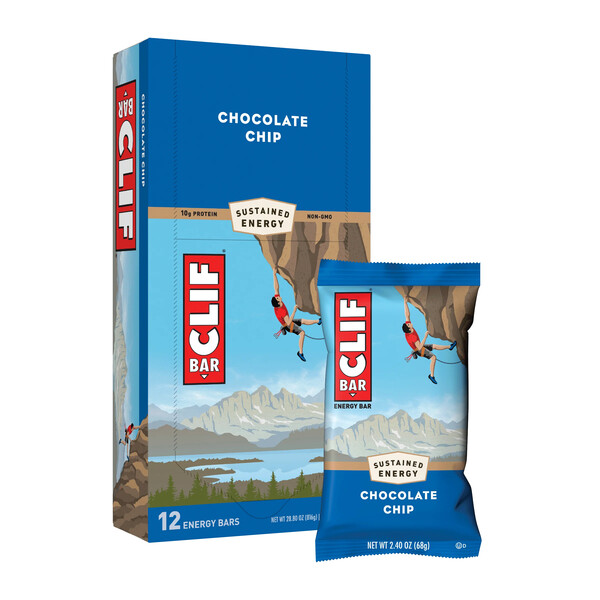Clif Bars - Chocolate Chip (12/Case)