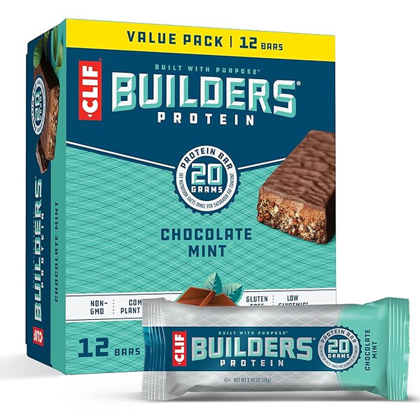 Clif Bar Builders (Chocolate Mint) (12/Case)