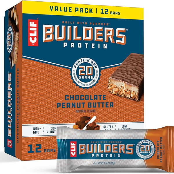 Clif Bar Builders (Chocolate Peanut Butter) (12/Case)