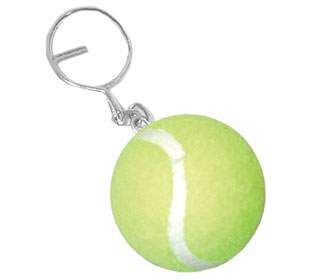 Unique Tennis Ball Key Chain