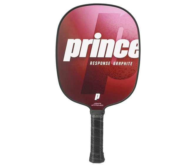 Prince Response Graphite Pickleball Paddle (Red)
